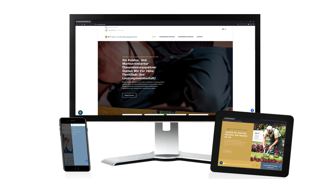 Designer Redesign Websites Euskirchen/Köln - Beispielbild